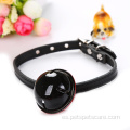 Lindo kawaii mascota gato collar ajustable con campanas